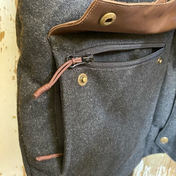 Alps & Meters Alpine Hooded Wool Leather Vest - Picture 8 of 16